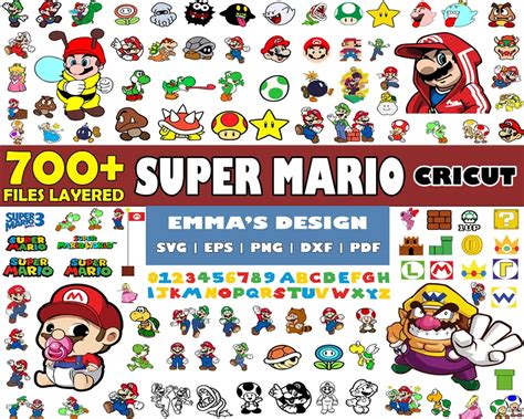 super mario cricut svg|Super Mario Bros SVG Cut Files Designs for Cricut